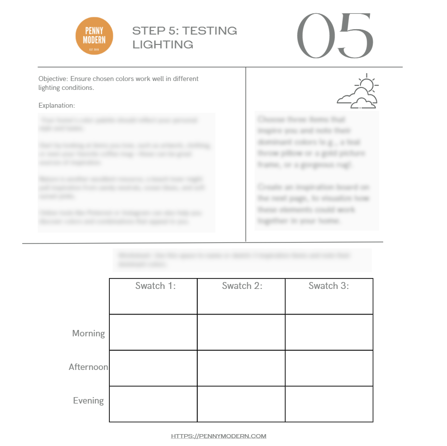 How to Choose Your Whole Home Color Palette - Ebook