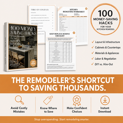 100 Money-Saving Hacks to Save THOUSANDS on Your Kitchen Remodel