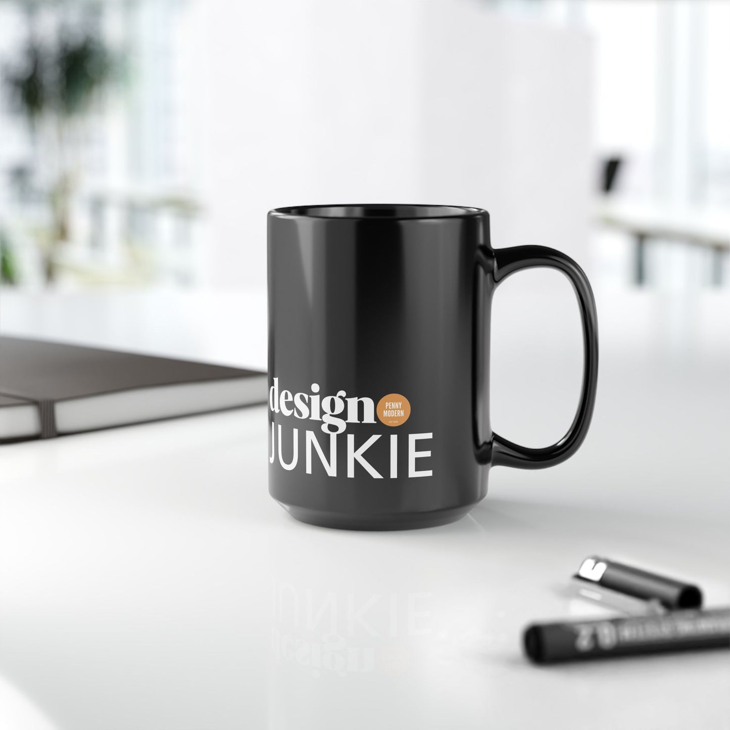 Design Junkie Ceramic Coffee Mug