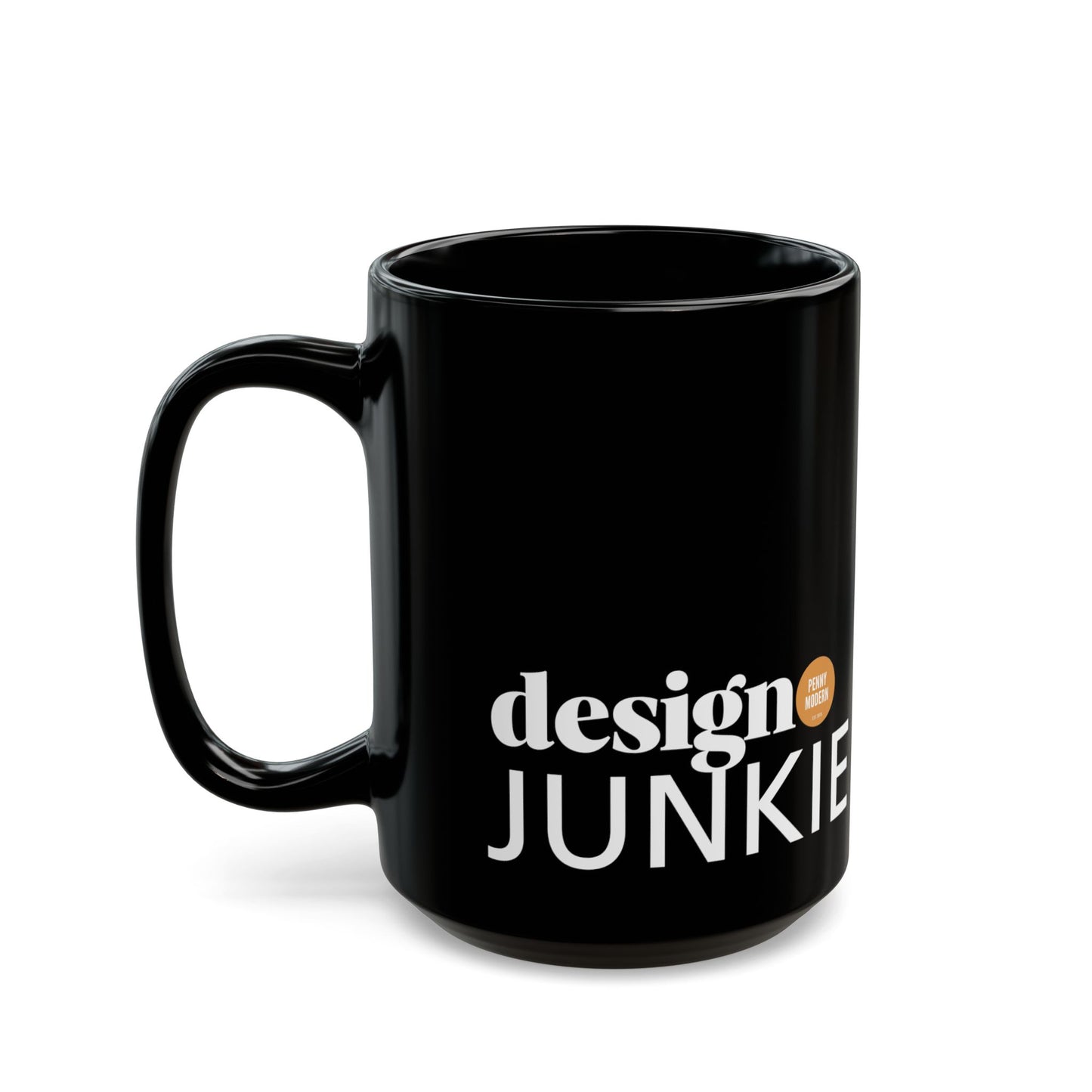 Design Junkie Ceramic Coffee Mug