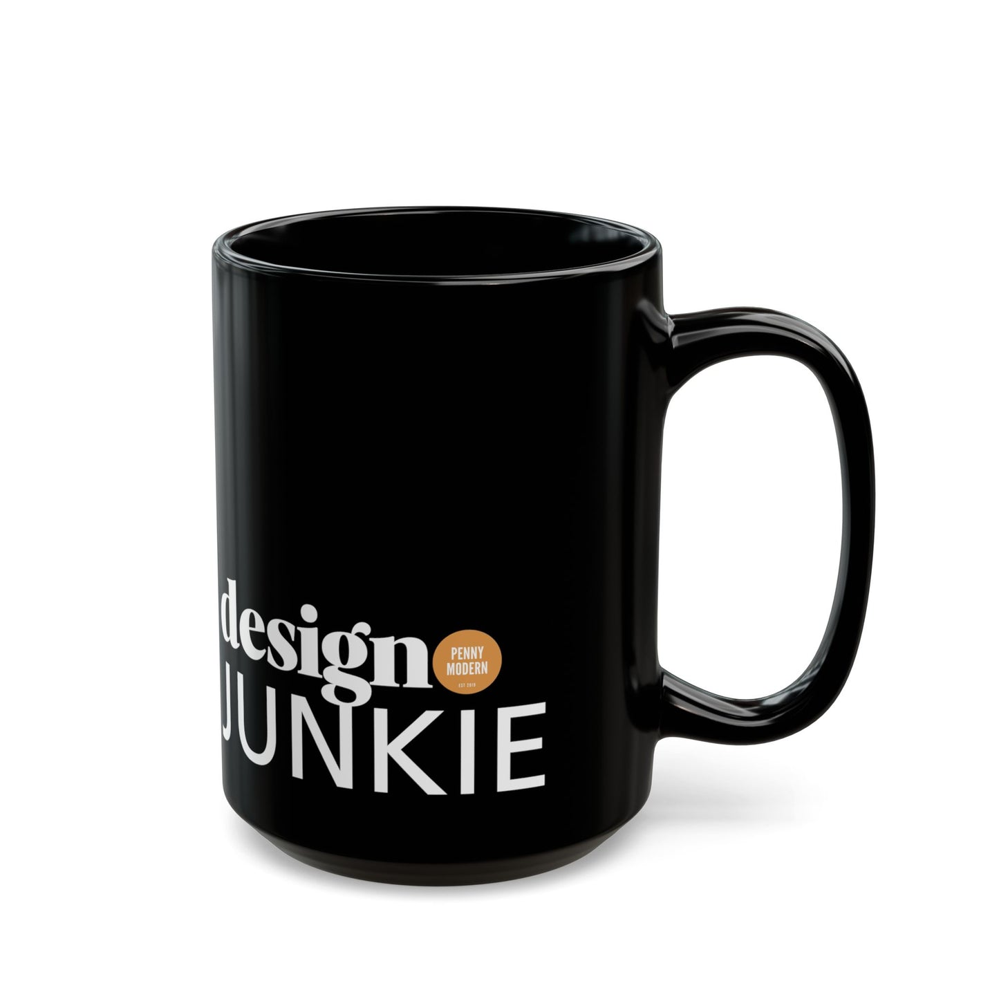 Design Junkie Ceramic Coffee Mug