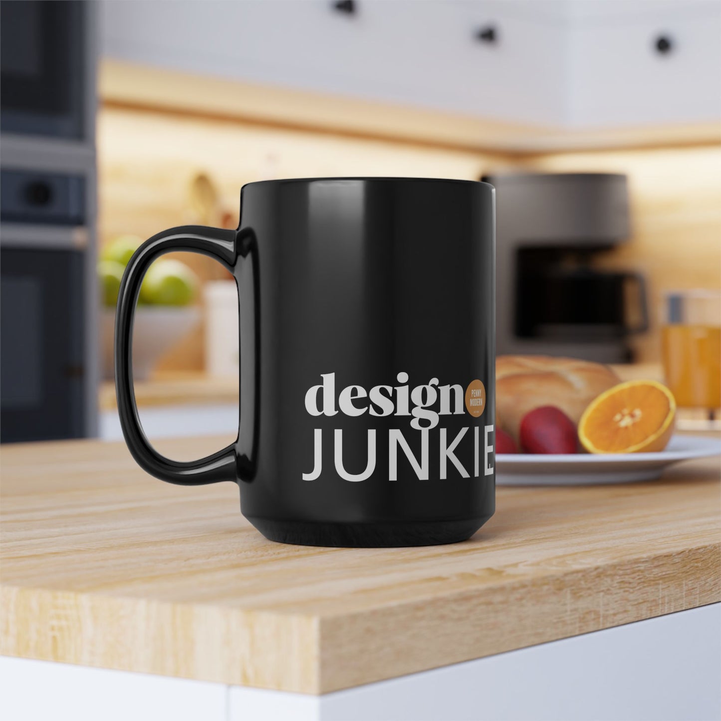 Design Junkie Ceramic Coffee Mug
