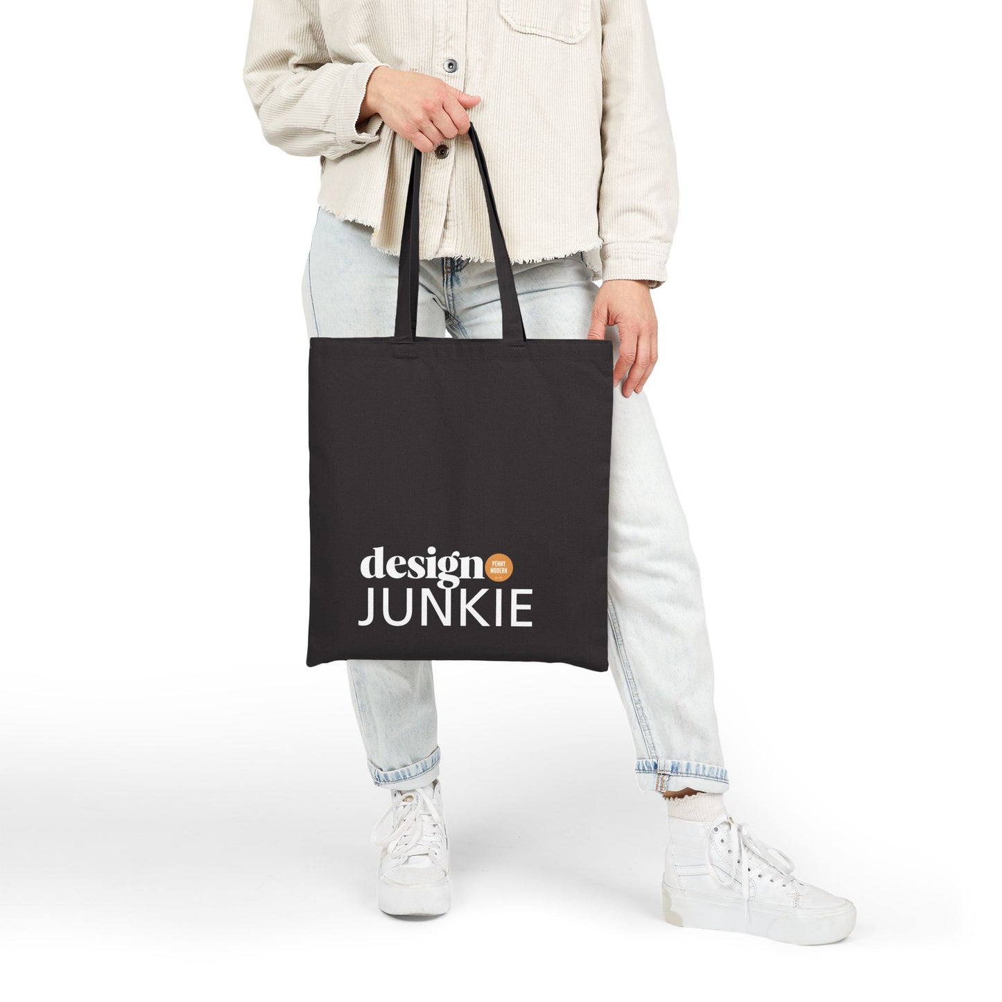 Design Junkie Canvas Tote Bag