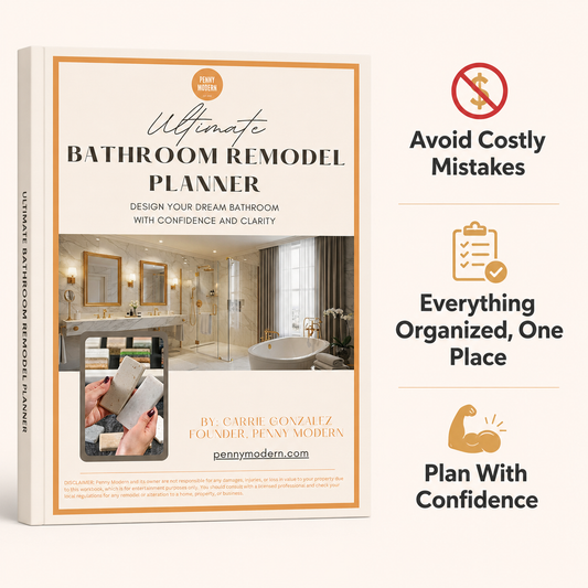 Ultimate Bathroom Remodel Planner