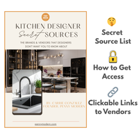 Kitchen Designer Secret Sources