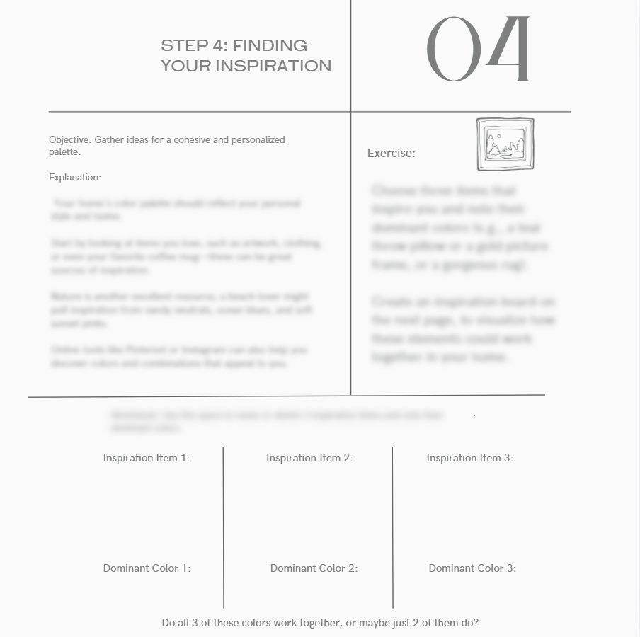 How to Choose Your Whole Home Color Palette - Ebook