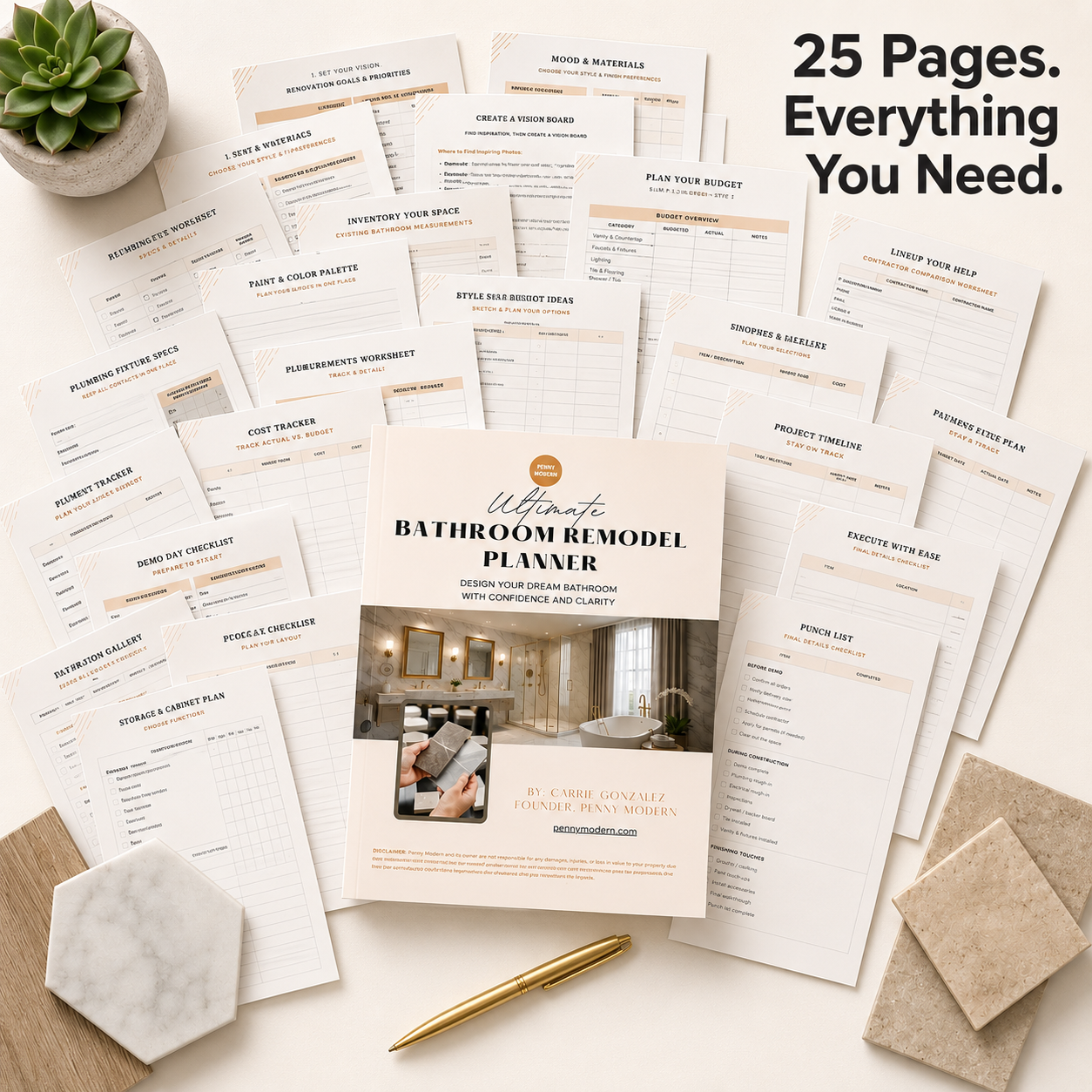 Ultimate Bathroom Remodel Planner