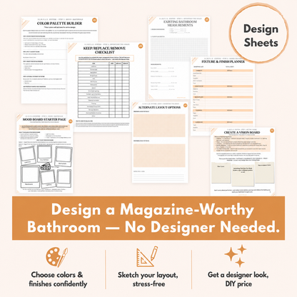 Ultimate Bathroom Remodel Planner